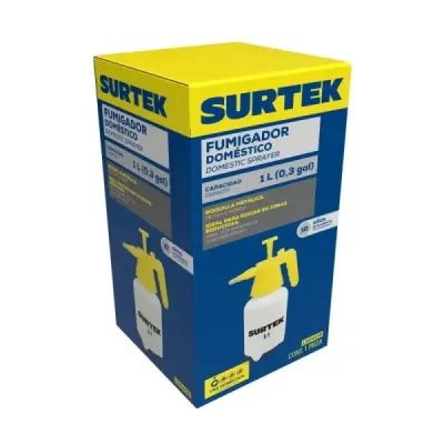 Fumigador Doméstico 1 L Boquilla Bronce Surtek Con Seguro