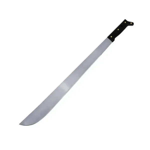 Machete Troquelado Recto 20' Mango Color Negro Surtek (130514)