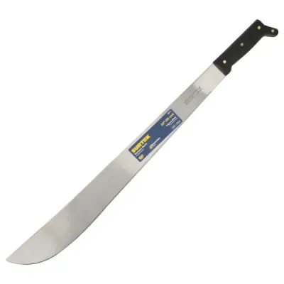 Machete Troquelado Recto 22' Mango Color Negro Surtek