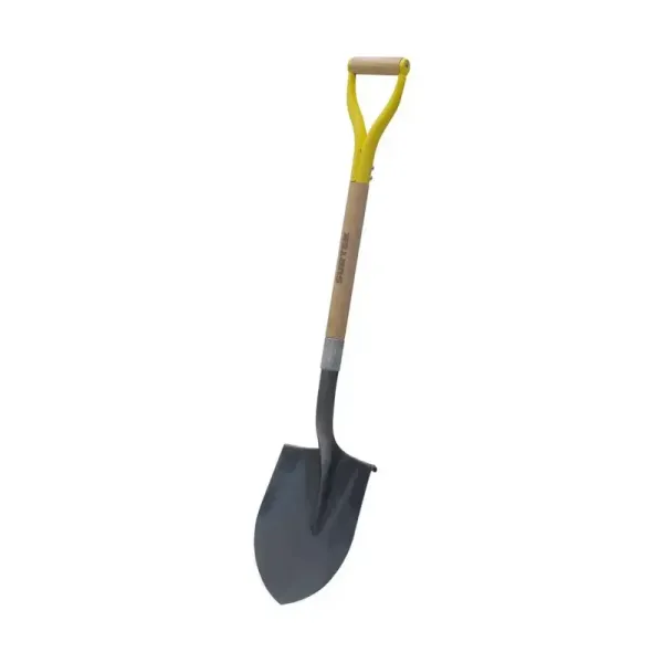Pala Redonda Mango De Madera 76 Cm Surtek Puño Metálico (130620)