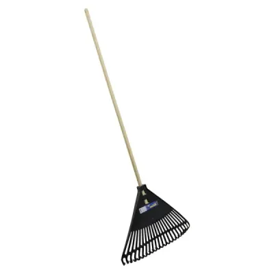 Rastrillo Escoba Plástica 55 Cm 22 Dientes Negra Surtek