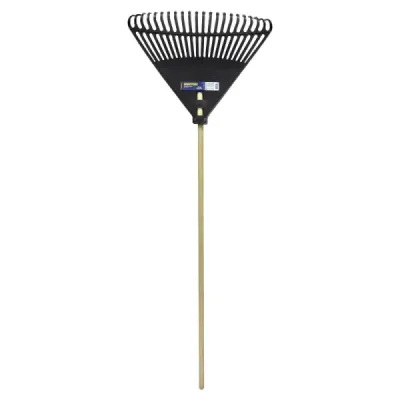 Rastrillo Escoba Plástica 55 Cm 22 Dientes Negra Surtek