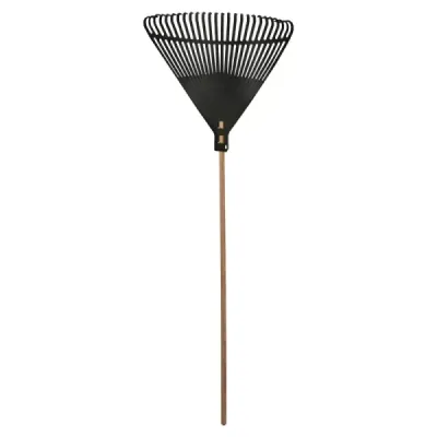 Rastrillo Escoba Plástica 61 Cm 26 Dientes Negra Surtek