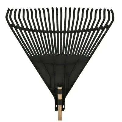 Rastrillo Escoba Plástica 61 Cm 26 Dientes Negra Surtek