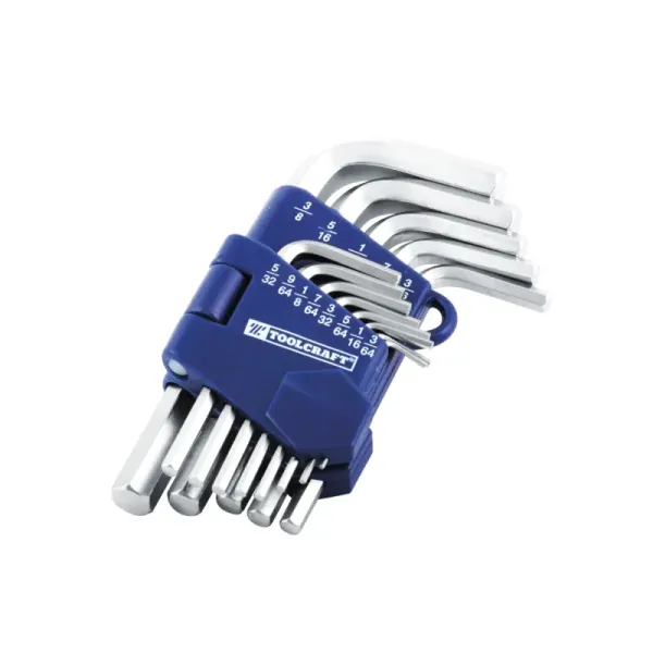Juego De 13 Llaves Allen Toolcraft Desde 3/64' Hasta 3/8' (TC4375)