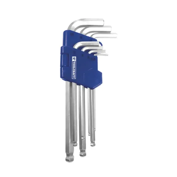 Juego De 7 Llaves Allen Largas Toolcraft 1/8' Hasta 3/8' (TC4379)