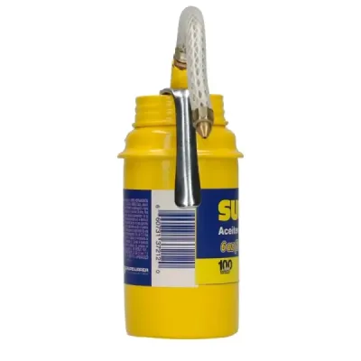 Aceitera Flexible 177 Ml 6 Oz Metálica Surtek Con Bomba