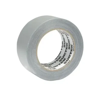 Cinta Gris De Ducto 10m X 2' Surtek Hasta 93°c Alto Anclaje