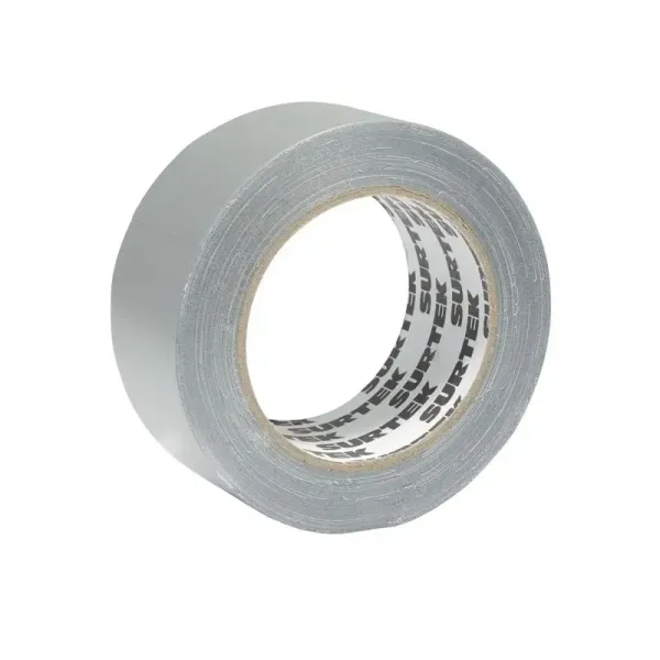 Cinta Gris De Ducto 10m X 2' Surtek Hasta 93°c Alto Anclaje (138040)