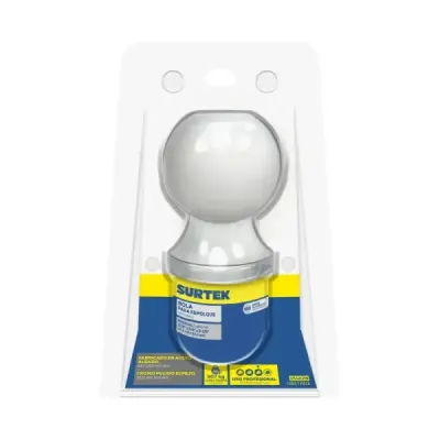 Bola De Arrastre Para Remolque 1-7/8' 907 Kg Pulida Surtek