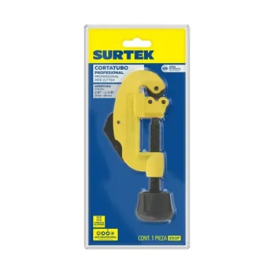 Cortatubo Para Cobre Y Latón 1/8' A 1.1/8' Surtek Metálico