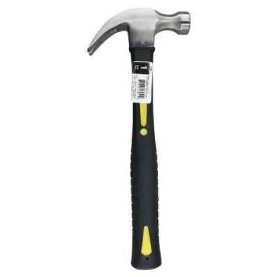 Martillo Uña Curva 16 Oz Mango Fibra De Vidrio 14' Surtek