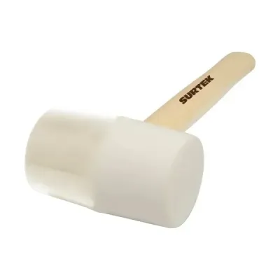 Mazo De Hule 16 Oz Cabeza 5/8' Mango Madera 12' Surtek