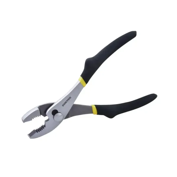 Alicate Mecánico 8' Mango Vinil Surtek Topes Para Agarre (908)