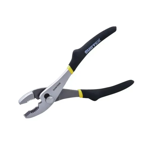 Alicate Mecánico 10' Mango Vinil Surtek Topes Para Agarre (910)