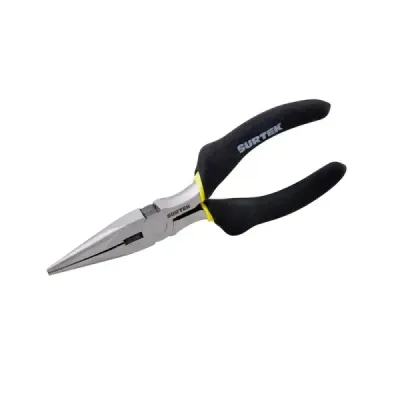 Alicate Punta Larga 5' Corte Lateral Alta Palanca Surtek