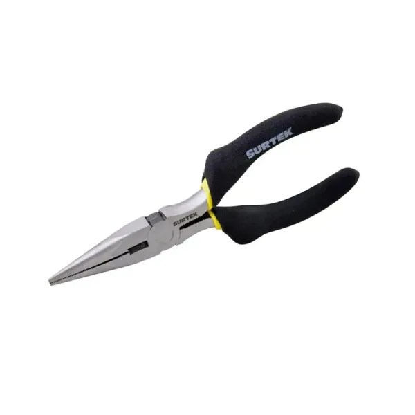 Alicate Punta Larga 5' Corte Lateral Alta Palanca Surtek (925)