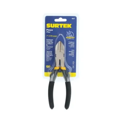Alicate Profesional 7' Corte Diagonal Alta Palanca Surtek