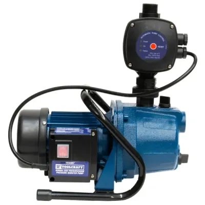 Bomba Presurizadora 1 Hp Toolcraft Para Aumento De Presión