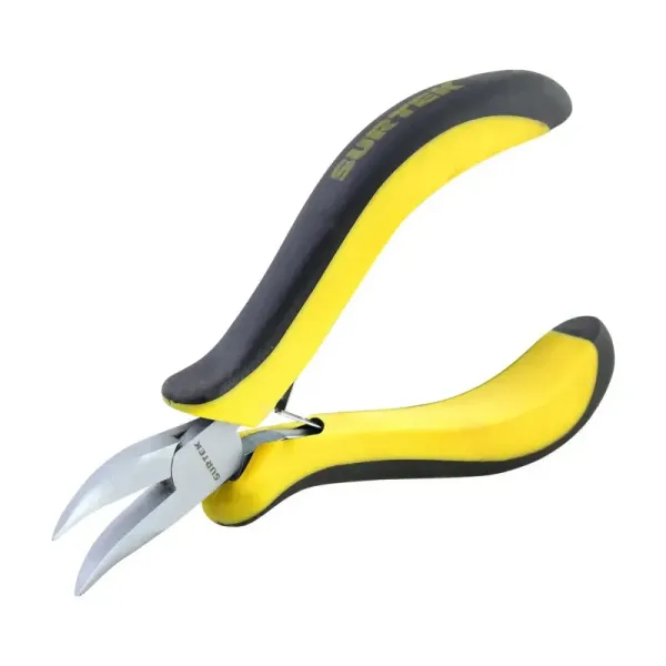 Mini Alicate Para Electrónica Punta Curva 4.3/4' Surtek (953)