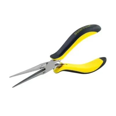 Mini Alicate Para Electrónica Punta De Aguja 5.7/8' Surtek