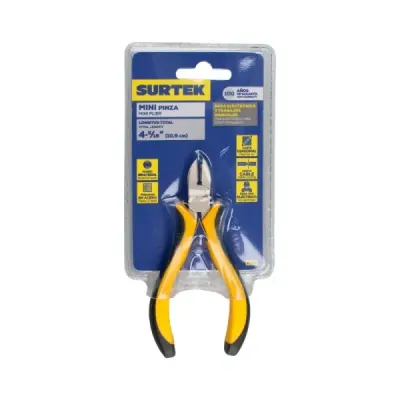 Mini Alicate Para Electrónica De Corte 4.5/16' Surtek