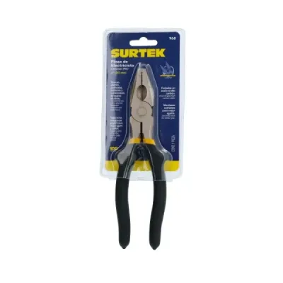 Alicate Profesional 8' Corte Lateral Lugar Reducido Surtek