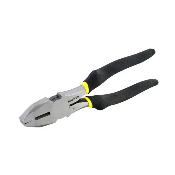 Alicate Profesional 7' Corte Lateral Alta Palanca Surtek (977)