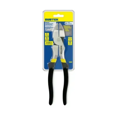 Alicate Profesional 9' Corte Lateral Reforzado 3/4' Surtek