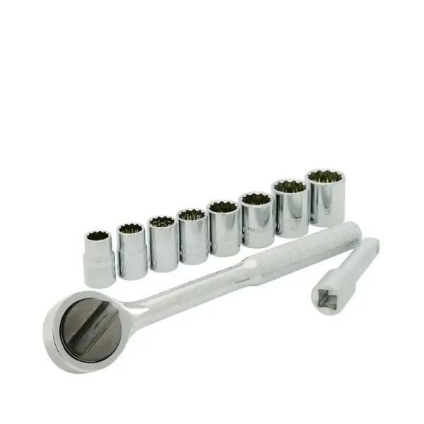 Juego 10 Copas Ratchet Y Extensión 3/8' Métrico Surtek (A02M)