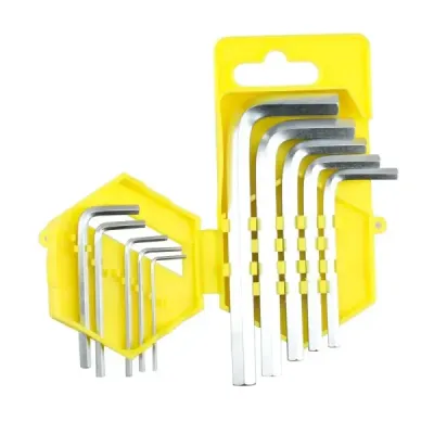 Juego 10 Llaves Bristol Tipo L Pulgada 1/16' A 3/8' Surtek