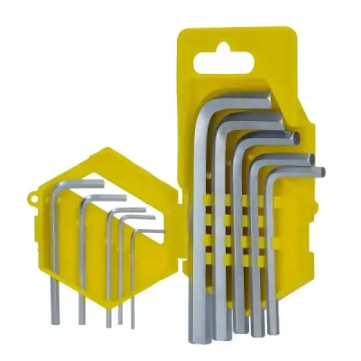 Juego 10 Llaves Bristol Tipo L Pulgada 1.5 Mm A 10 Mm Surtek