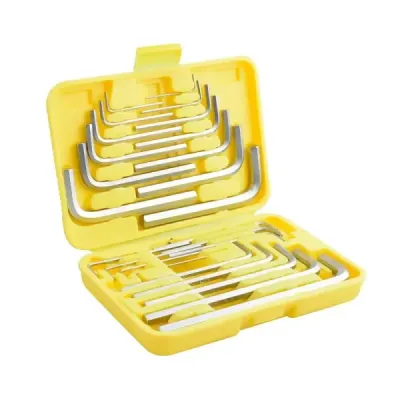 Juego 25 Llaves Bristol Tipo L Pulgadas Métricos Surtek