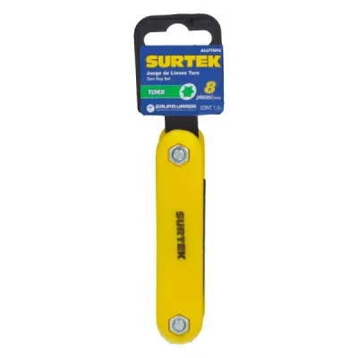 Juego 8 Llaves Bristol Torx Tipo Navaja Plástica Surtek