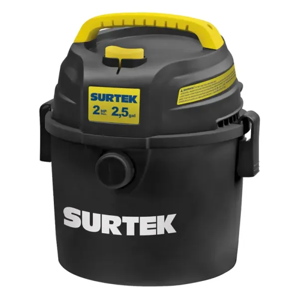 Aspiradora Sopladora 2.5 Gal 2 Hp Surtek Sólidos Y Líquidos (AS503)