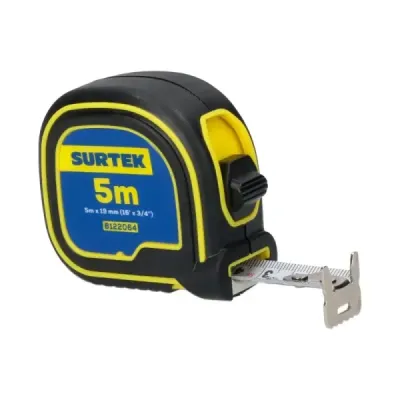 Flexómetro Cuerpo Soft Grip 5 M X 3/4' Surtek Doble Cara