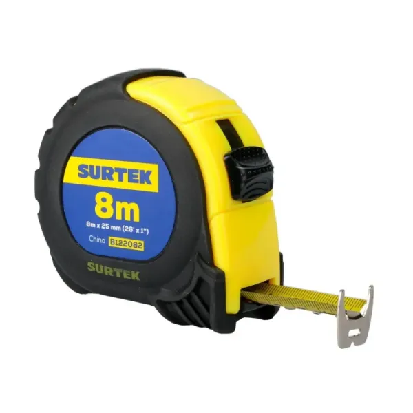 Flexómetro Cuerpo Anti-impacto 8 M X 1' Surtek Doble Cara (B122082)