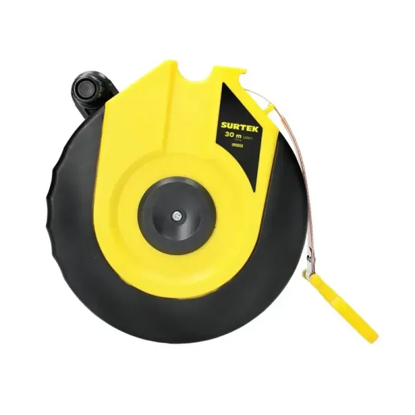 Cinta Métrica Fibra De Vidrio 30 M X 13 Mm Surtek Cuerpo Abs (CLFV30)