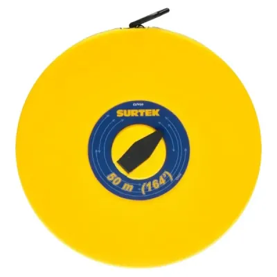 Cinta Métrica Fibra De Vidrio 50 M X 13 Mm Surtek Cuerpo Abs