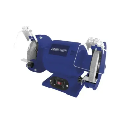 Esmeril De Banco 8' 560 W Toolcraft 3.550 Rpm Con Protector