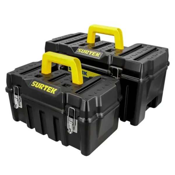 Juego 2 Cajas De Herramientas Plásticas 17' Y 21' Surtek (CPS2C)