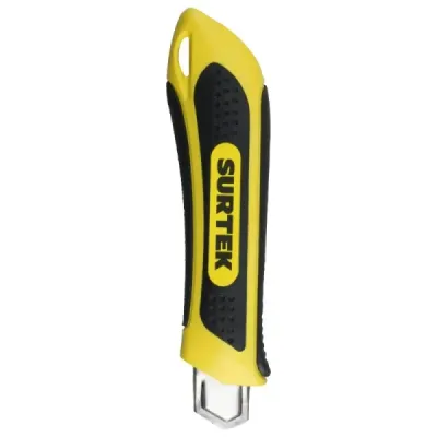 Cutter Bisturí Bimaterial 8' Hoja 18 Mm Automático Surtek