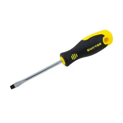 Destornillador De Pala 1/4' X 6' Surtek Barra Redonda