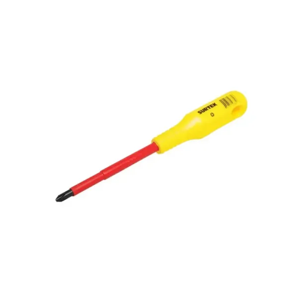 Destornillador Dieléctrico Estrella Ph1 X 3.1/8' Surtek (D401V)