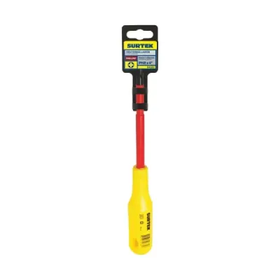 Destornillador Dieléctrico Estrella Ph2 X 4' Surtek