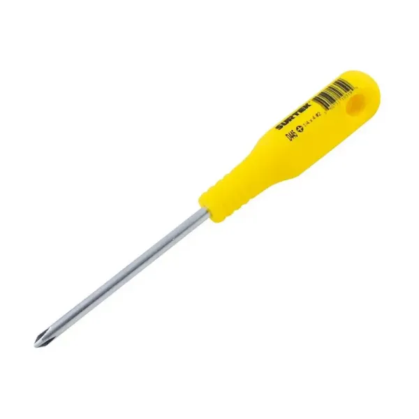 Destornillador De Estrella Ph2 X 4' Surtek Mango Amarillo (D445)