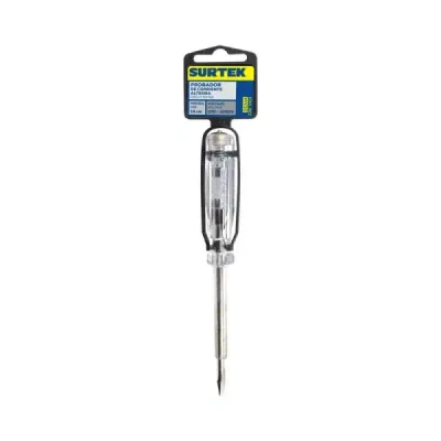 Probador Voltaje Corriente Alterna 100v - 500v Rojo Surtek