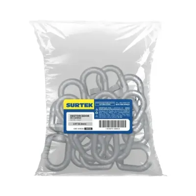 Destorcedor De Cadena 1/4' 390 Kg Surtek En Acero Forjado