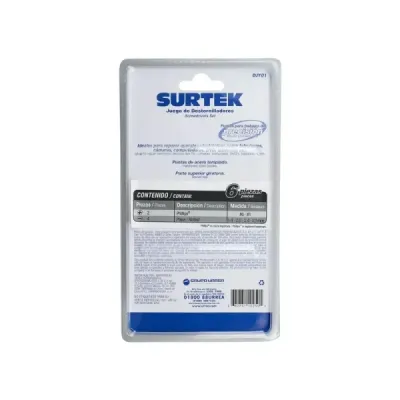 Set Destornilladores Precisión Combinados Surtek 6 Piezas