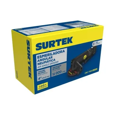 Pulidora Esmeriladora Neumática 4' Surtek Uso Profesional